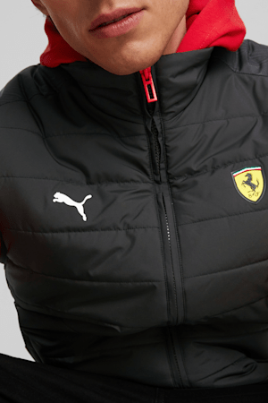 Gilet rembourré Scuderia Ferrari Race, hommes, PUMA Black, extralarge